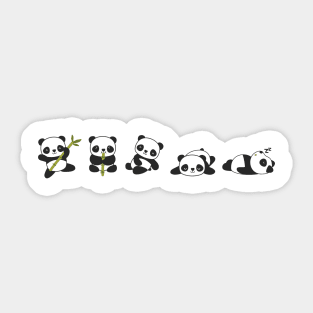 Cute Panda, Panda, Panda Lover Sticker